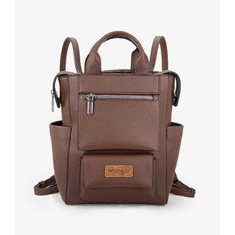 NWT Wrangler Convertible Backpack - Coffee Brown